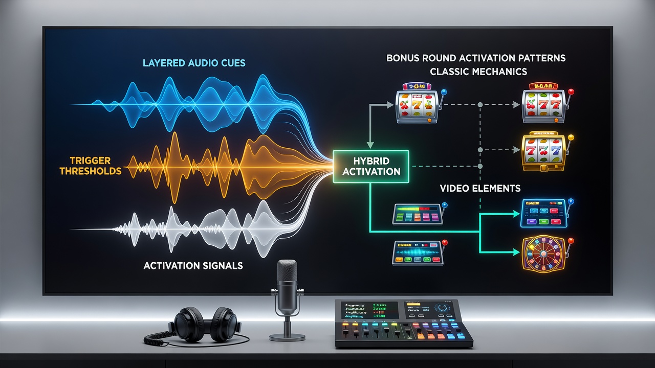 Vergleich von Bonus-Aktivierungsmustern mit und ohne Audio-Layering in mobilen Slots