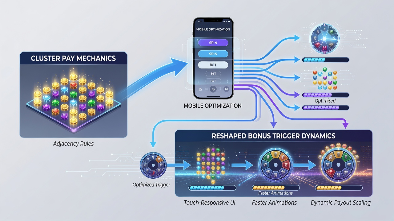 Mobile Optimierung von Cluster-Pay-Slots mit Fokus auf Bonus-Trigger-Dynamiken