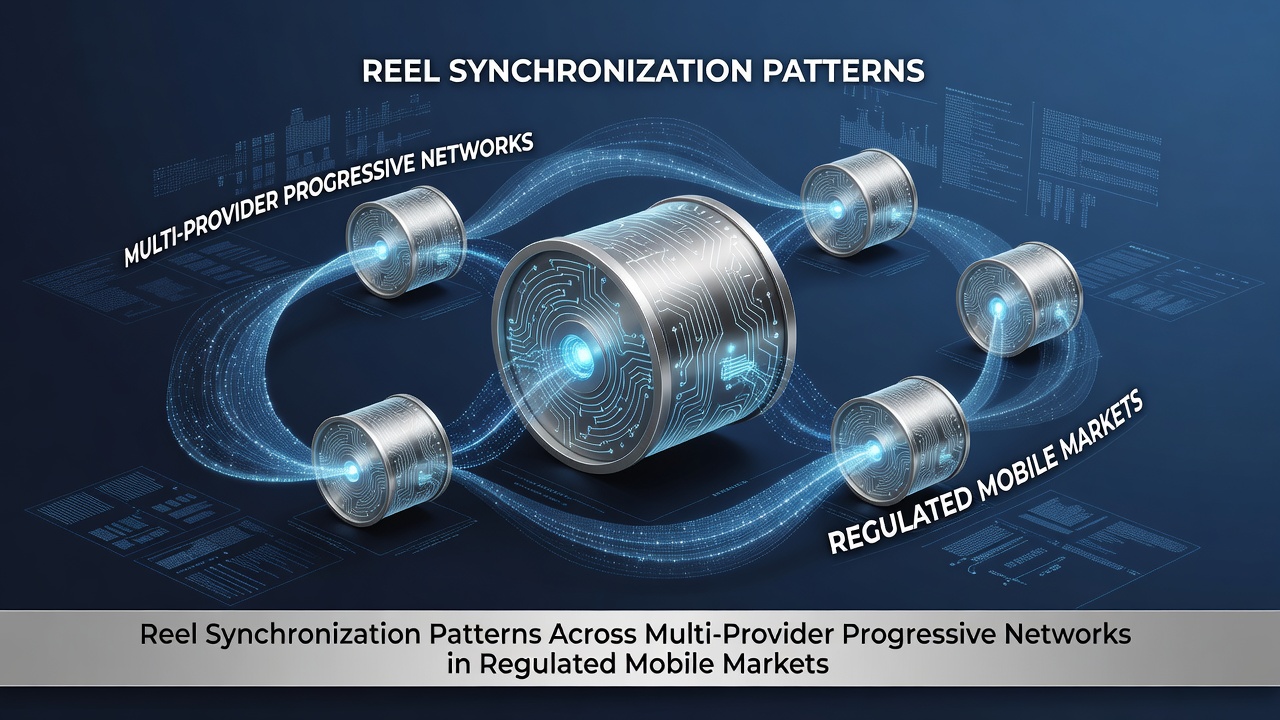 Darstellung von Walzensynchronisationsmustern in progressiven Multi-Provider-Netzwerken auf mobilen Geräten