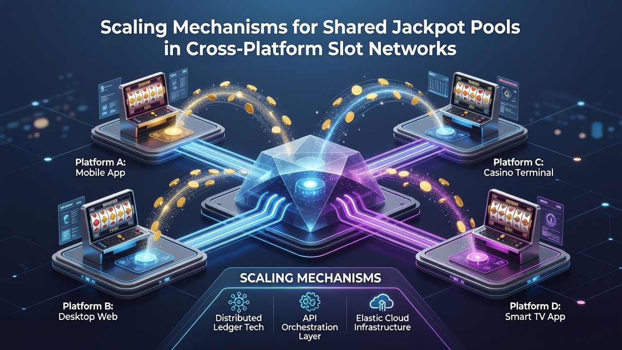 Visualisierung von Datenflüssen und Skalierungsprozessen in vernetzten Jackpot-Systemen