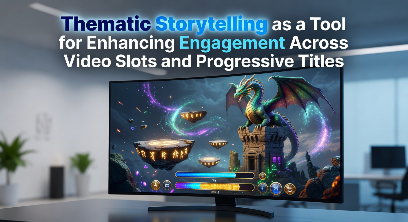 Darstellung von narrativen Elementen und Themenwelten in modernen Video-Slots